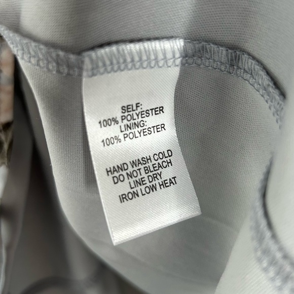 Lulu's Verona Off The Shoulder Dress Blue Floral size extra small - Picture 11 of 11